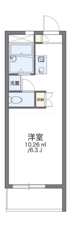 レオパレスサニーコートイシガキの物件間取画像